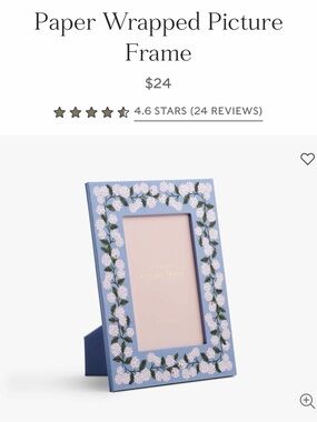 Rifle Paper Co. Hydrangea Picture Frames